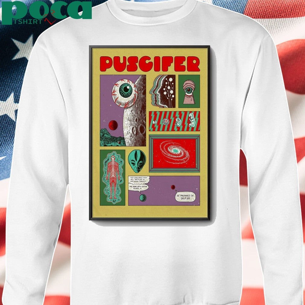 Puscifer On May 17, 2025 In Holmdel, NJ Tour Poster shirt