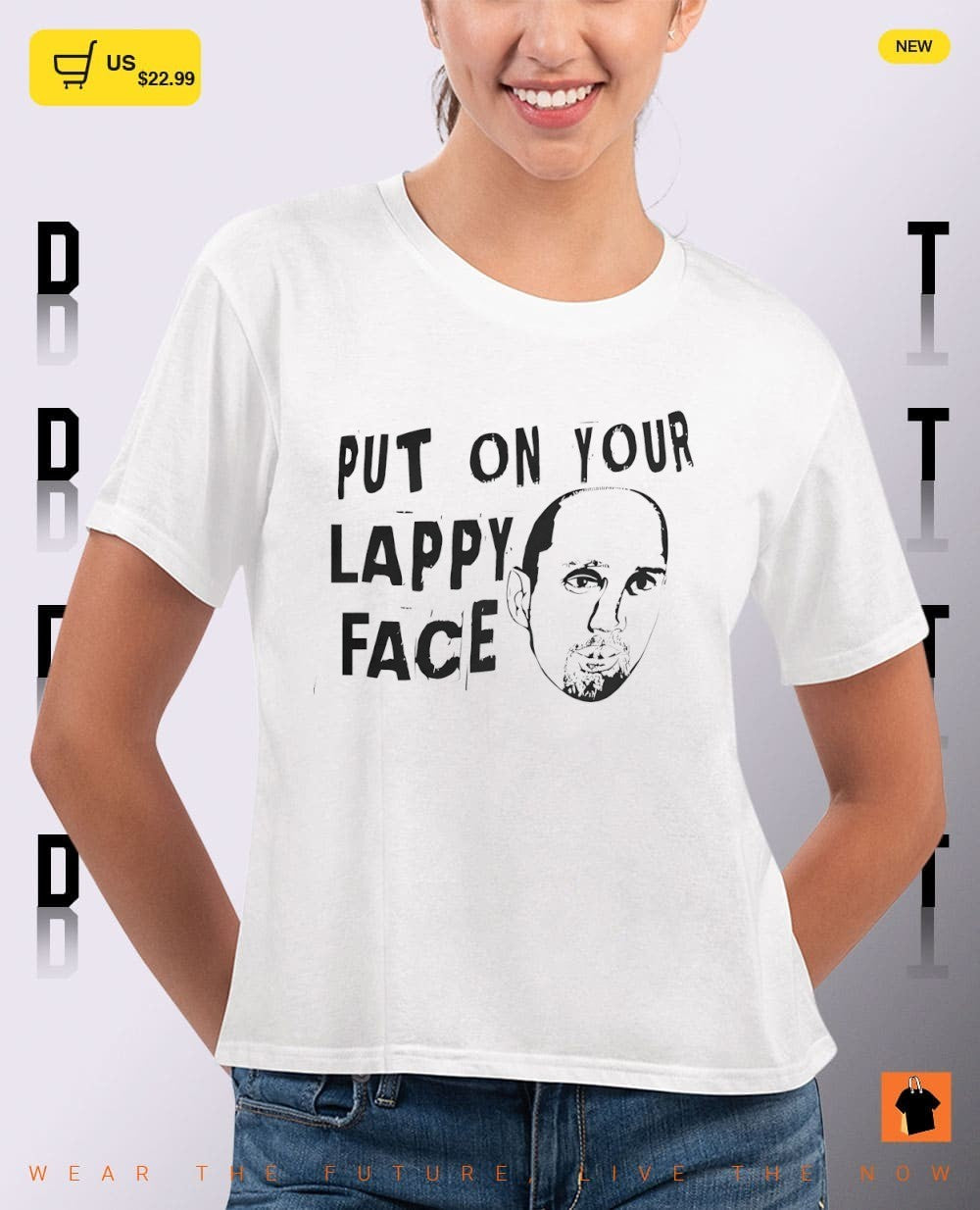 Put on your lappy face NHL Flyers shirt