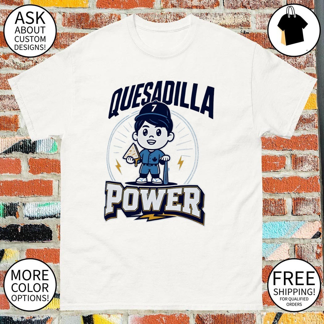 Quesadilla Power Kazuma Okamoto chibi Toronto Blue Jays Baseball MLB 2026 shirt