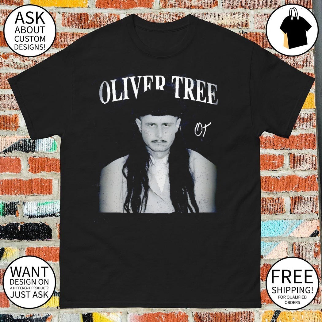 RIP Oliver Tree Vintage signature shirt