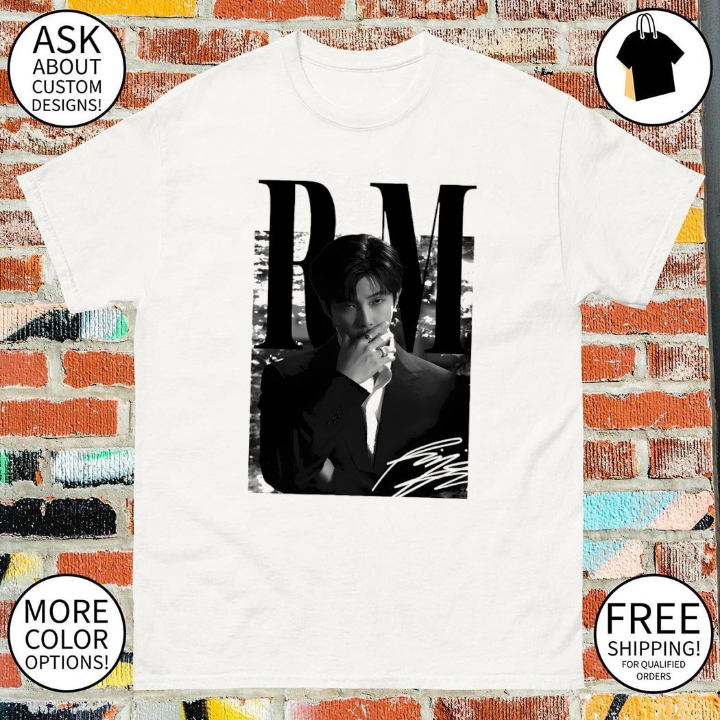 RM Namjoon BTS Arirang World Tour 2026 signature shirt