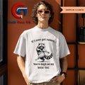 Raccoon if I ever get rabies you’re high on my bitin’ list funny T-shirt