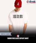Radio free alice repeat shirt