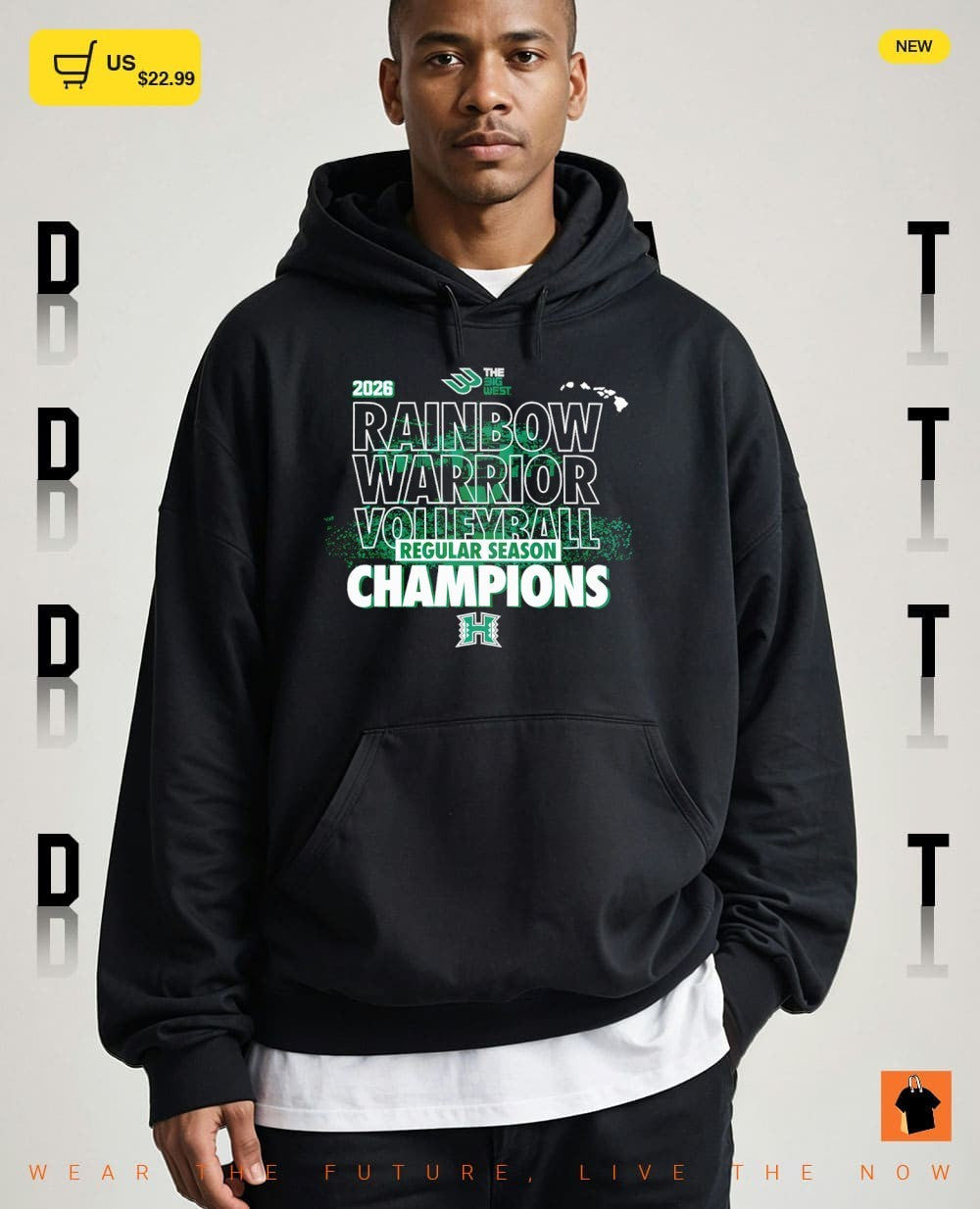 Rainbow Warrior 2026 Men’s Volleyball Regular Season Big West Champions shirt