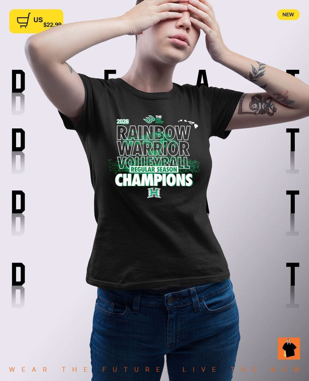 Rainbow Warrior 2026 Men’s Volleyball Regular Season Big West Champions shirt