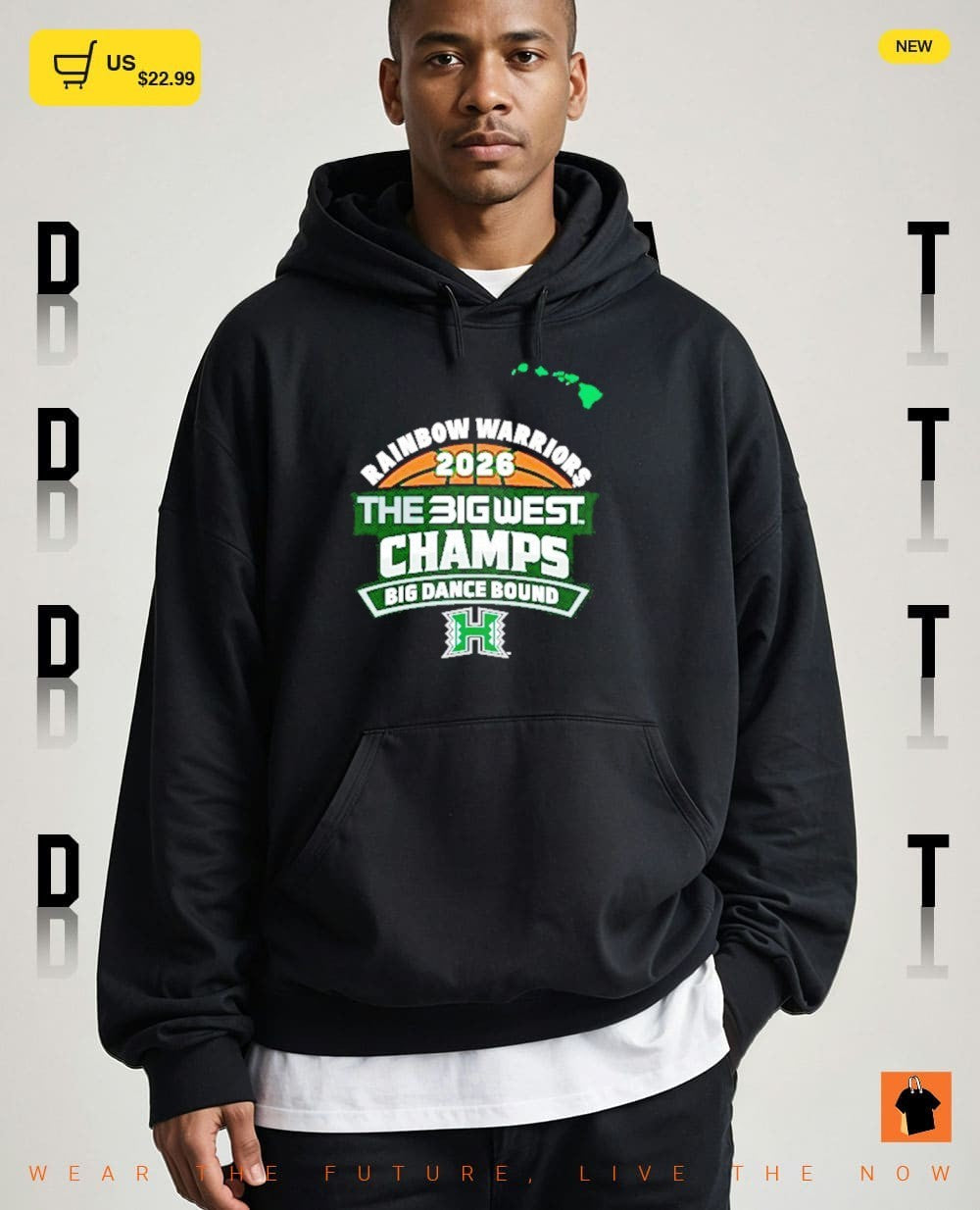Rainbow Warrior Basketball Big West Champs Big Dance Bound 2026 shirt