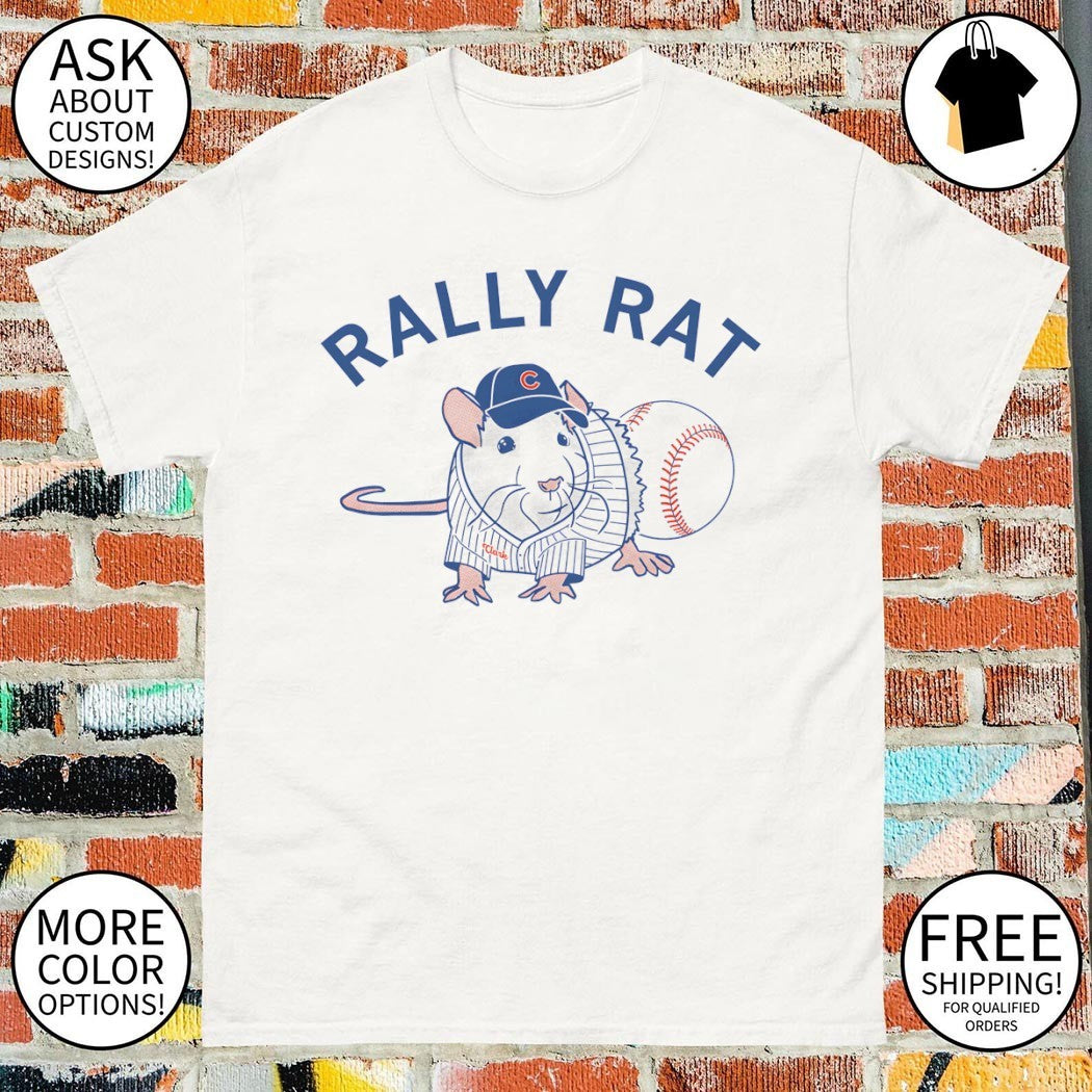 Rally Rat Chicago Cubs Baseball MLB 2026 funny meme shirt