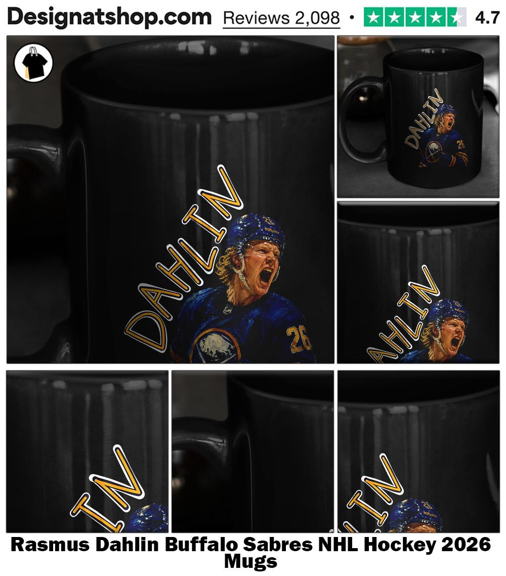 Rasmus Dahlin Buffalo Sabres NHL Hockey 2026 shirt