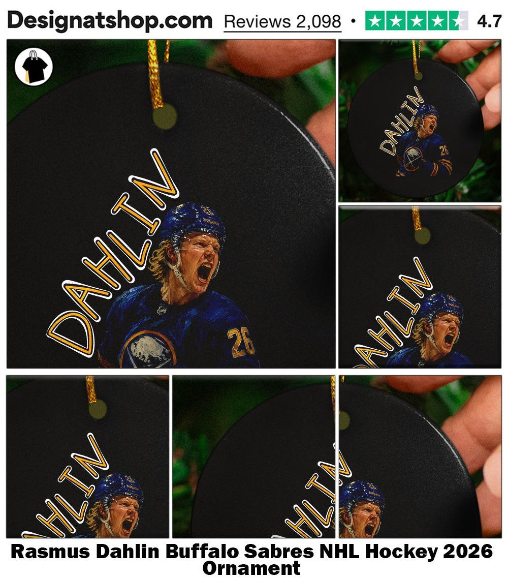 Rasmus Dahlin Buffalo Sabres NHL Hockey 2026 shirt