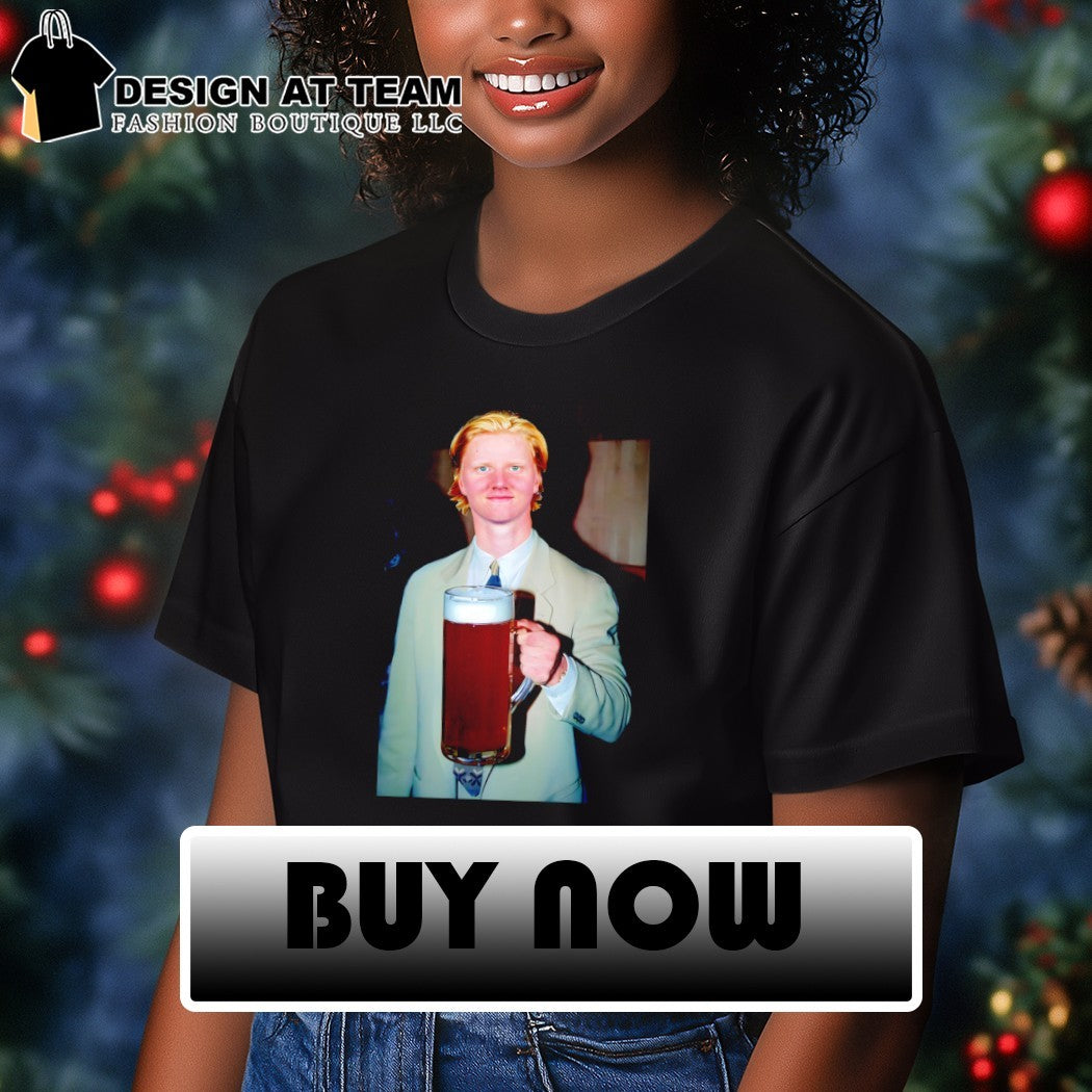 Rasmus Dahlin drink beers funny photo Buffalo Sabres shirt