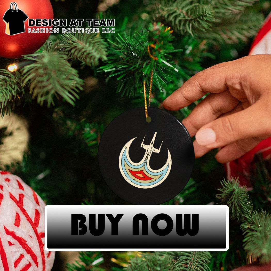 Rebel Alliance emblem and an X-Wing Rebel & Retro shirt