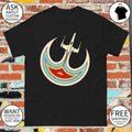Rebel Alliance emblem and an X-Wing Rebel & Retro shirt