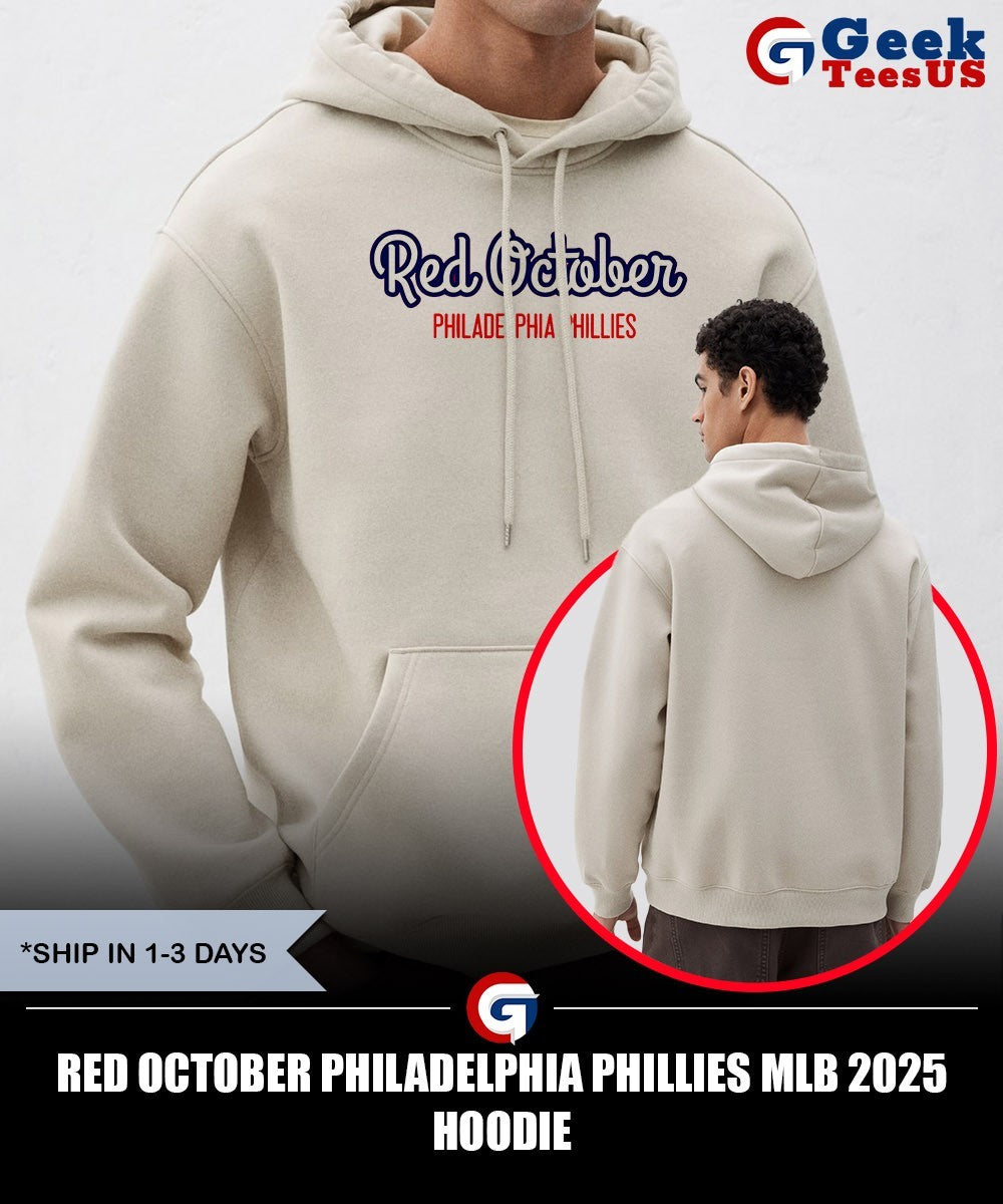 Red October Philadelphia Phillies MLB 2025 shirt