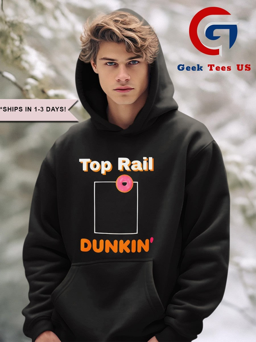 Red Sox with Top Rail Dunkin logo shirt