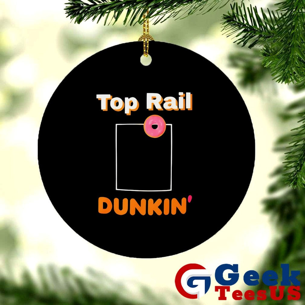 Red Sox with Top Rail Dunkin logo shirt