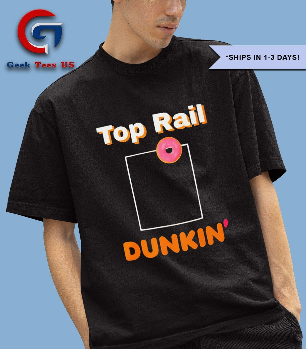 Red Sox with Top Rail Dunkin logo shirt