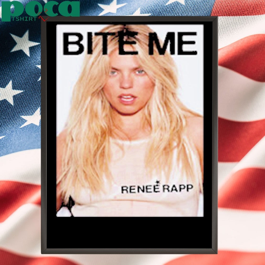 Renee Rapp Bite Me Tour 2025 Poster Schedule Cities Tour Dates Unisex T-Shirt