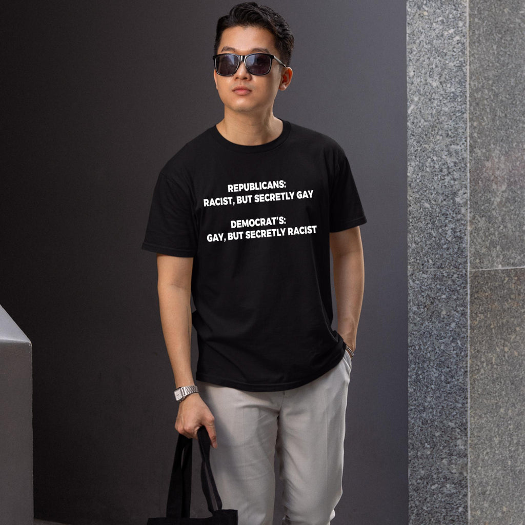 Republicans Racist But Secretly Gay Shirt