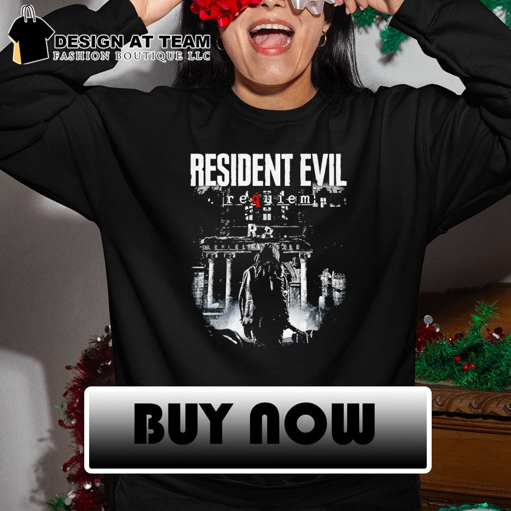 Resident Evil Requiem Distressed Leon Kennedy shirt