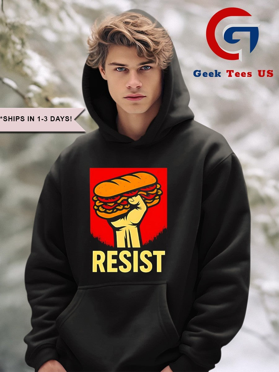 Resist DC Sandwich Thrower shirt