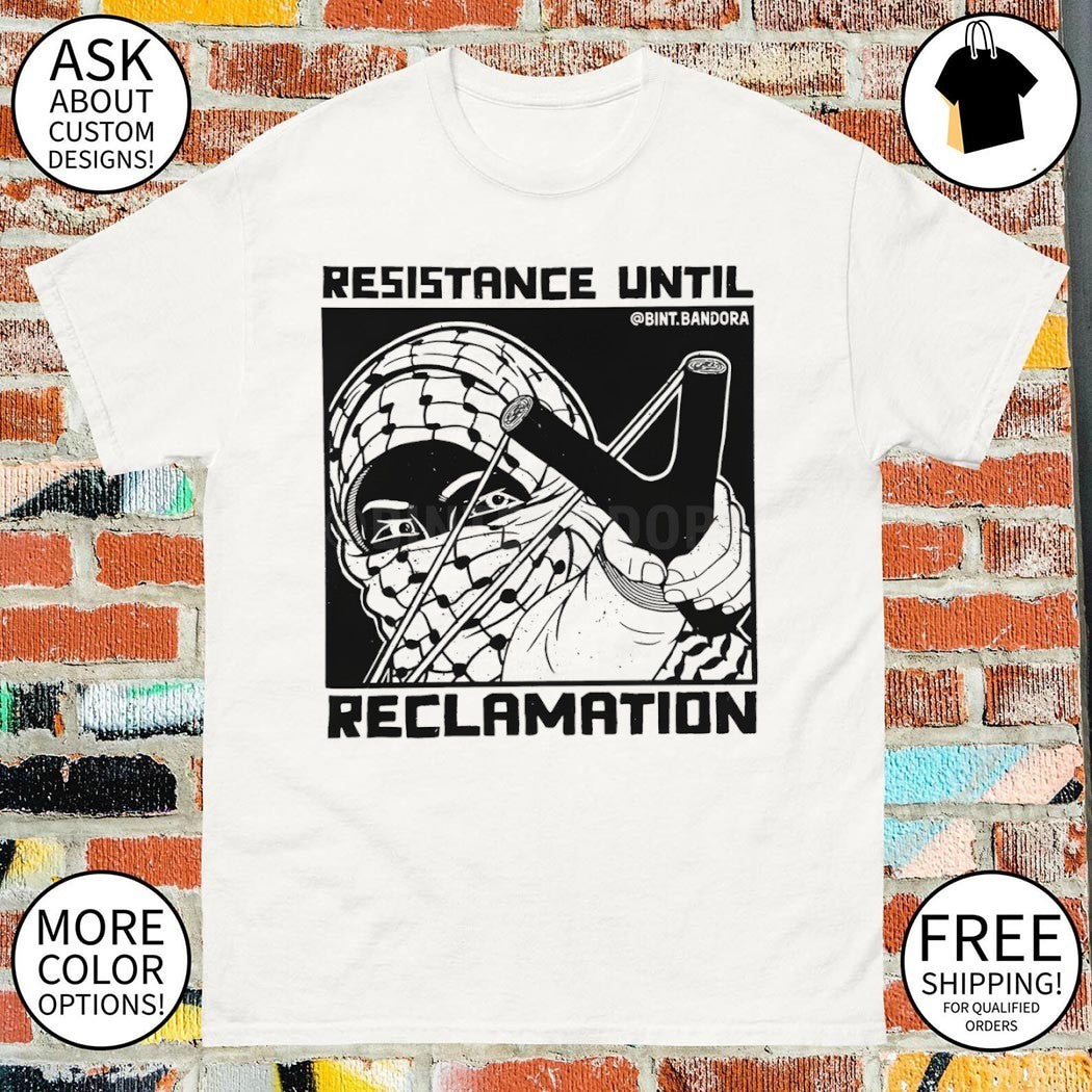 Resistance Until Reclamation Keffiyeh Palestine shirt