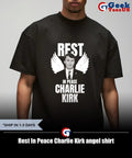 Rest In Peace Charlie Kirk angel shirt