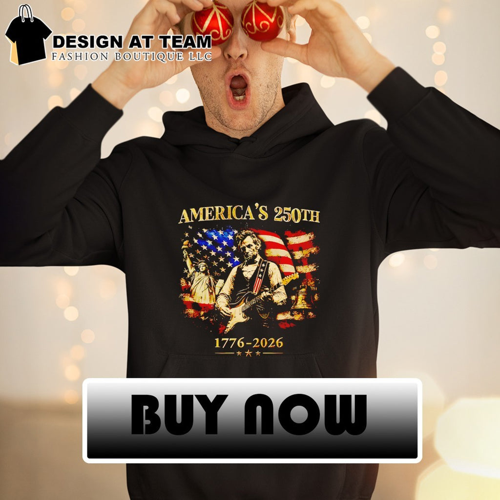 Retro Abraham Lincoln Guitar 250 Years of Freedom America’s 250th 1776-2026 shirt