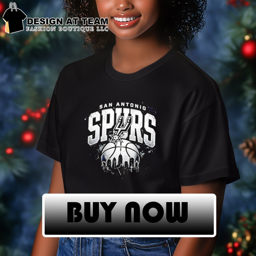 Retro NBA Streetwear Graphic San Antonio Spurs shirt