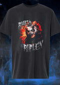 Rhea Ripley Signature Graphic Portrait Rhea Ripley T-Shirt