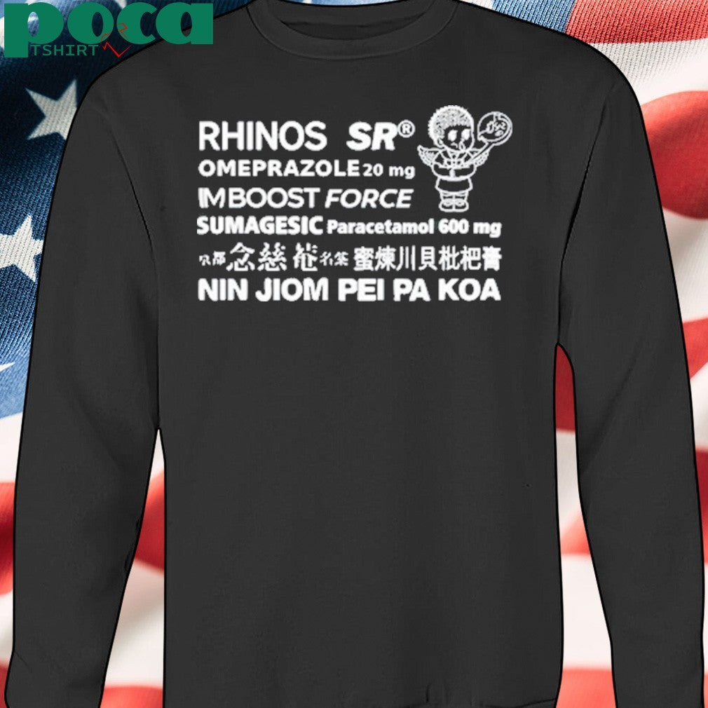 Rhinos Sr Omeprazole 20 Mg Imboost Force Shirt
