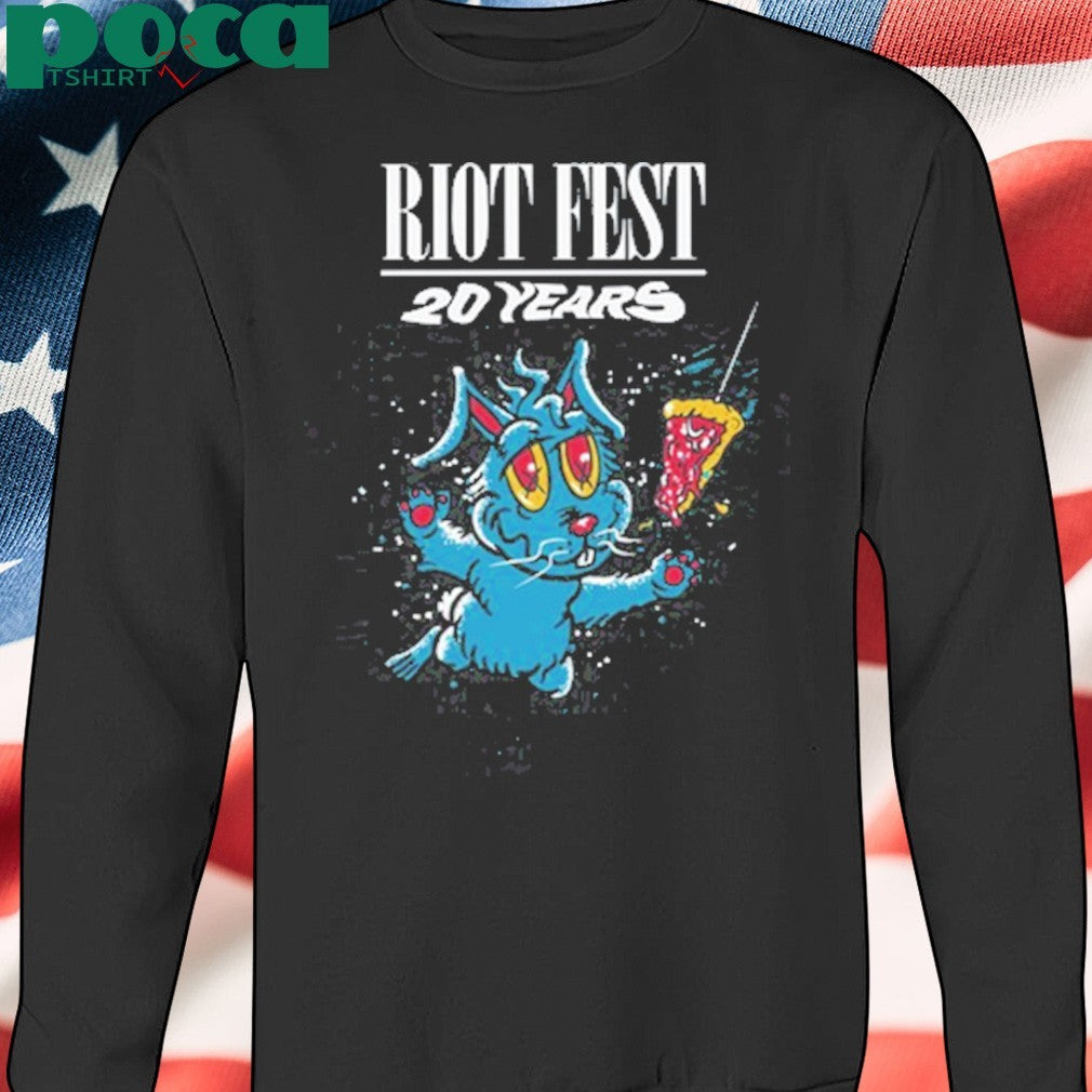Riot Fest 20 Years Swimming Bunny shirt