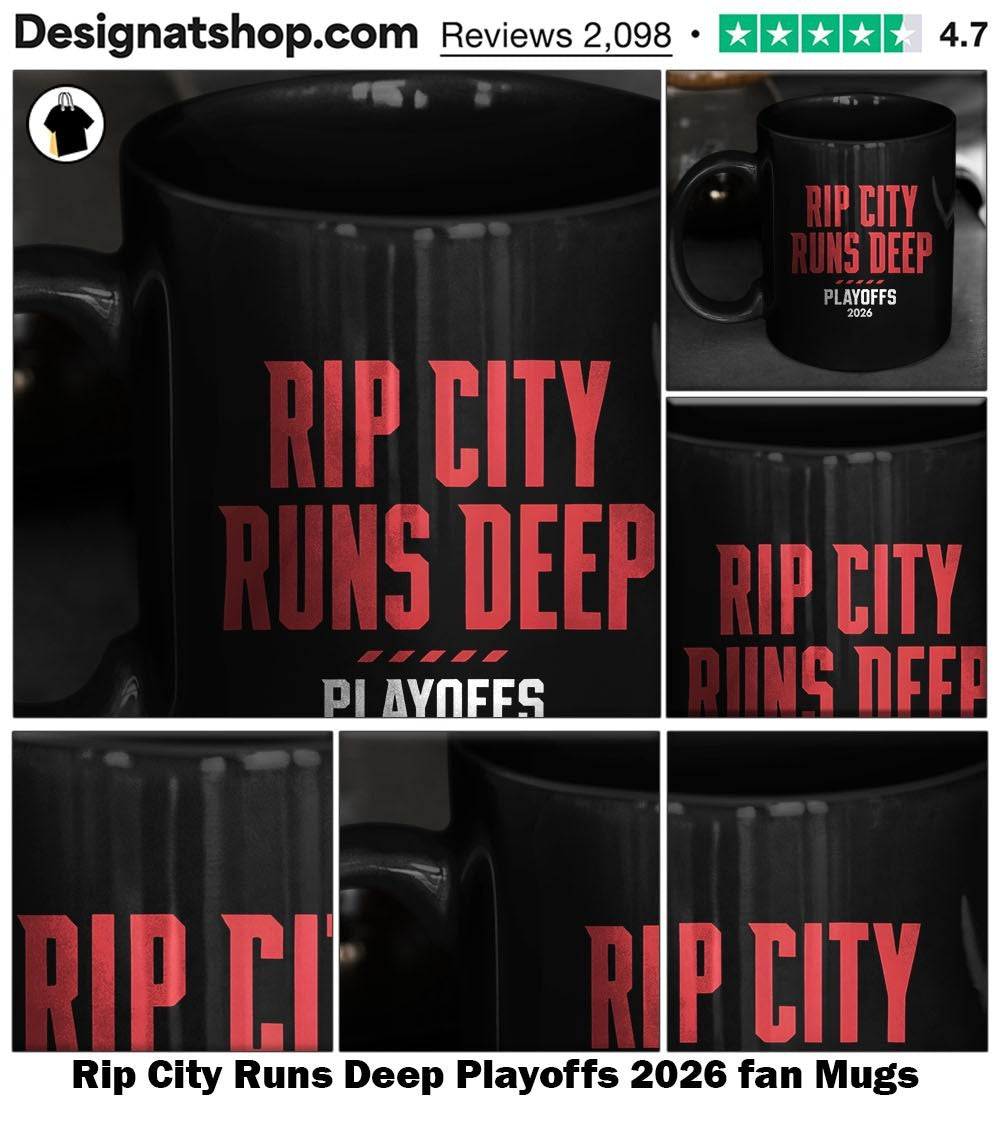 Portland Trail Blazers Rip City Runs Deep Playoffs 2026 fan shirt