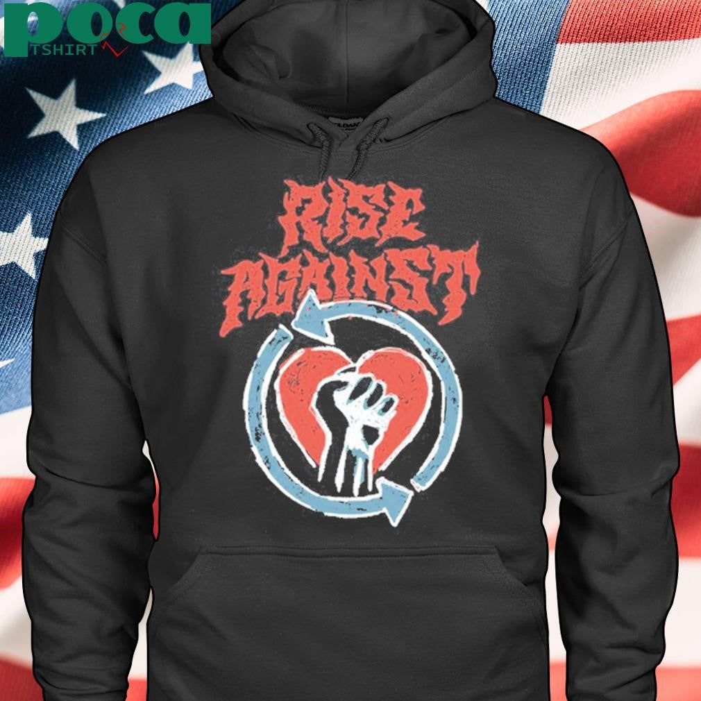 Rise Against Chalk Heartfist shirt