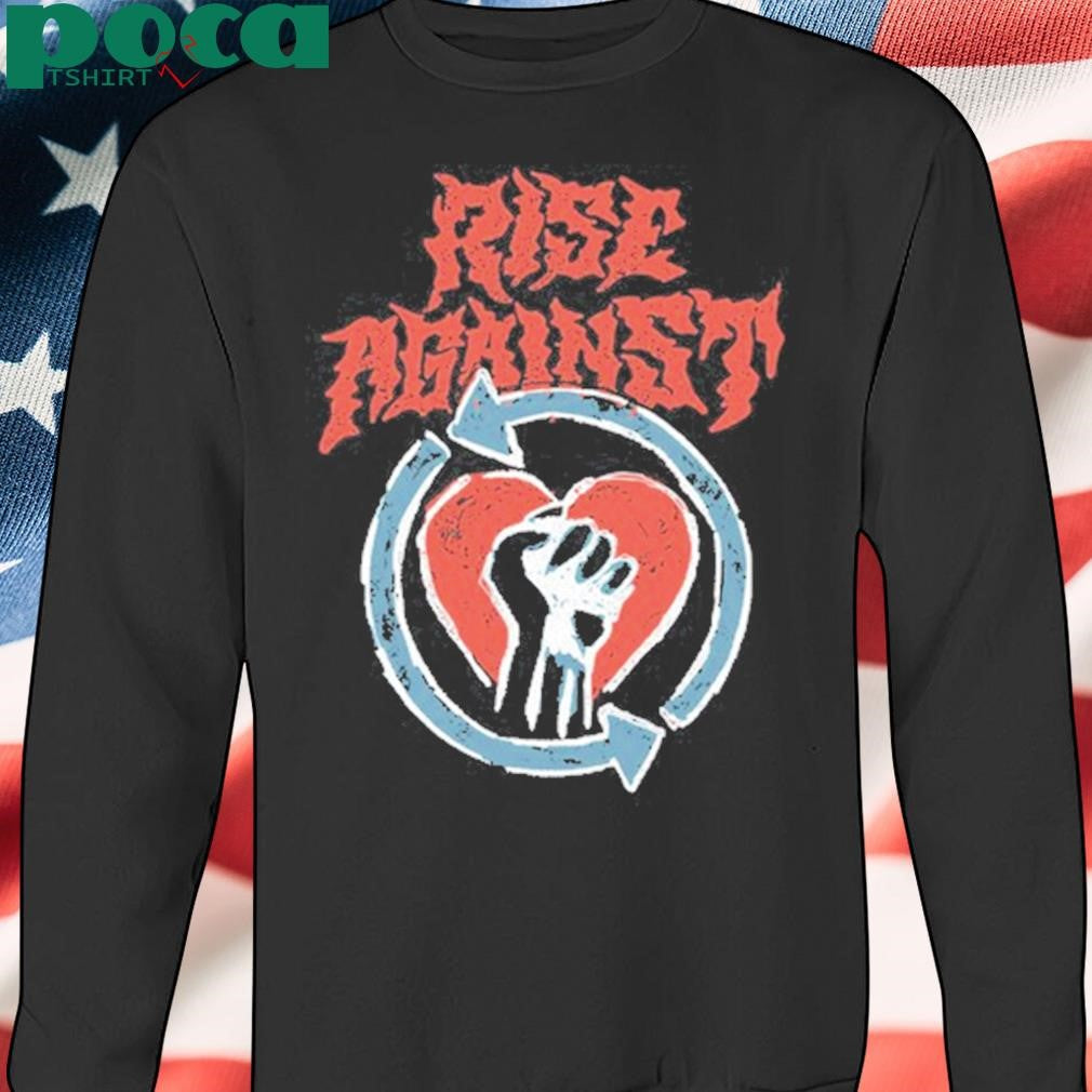 Rise Against Chalk Heartfist shirt