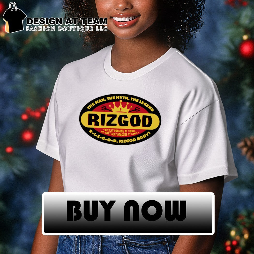 Rizgod Rizo Velovic Survivor The Man The Myth The Legend we slay dragons at tribal shirt