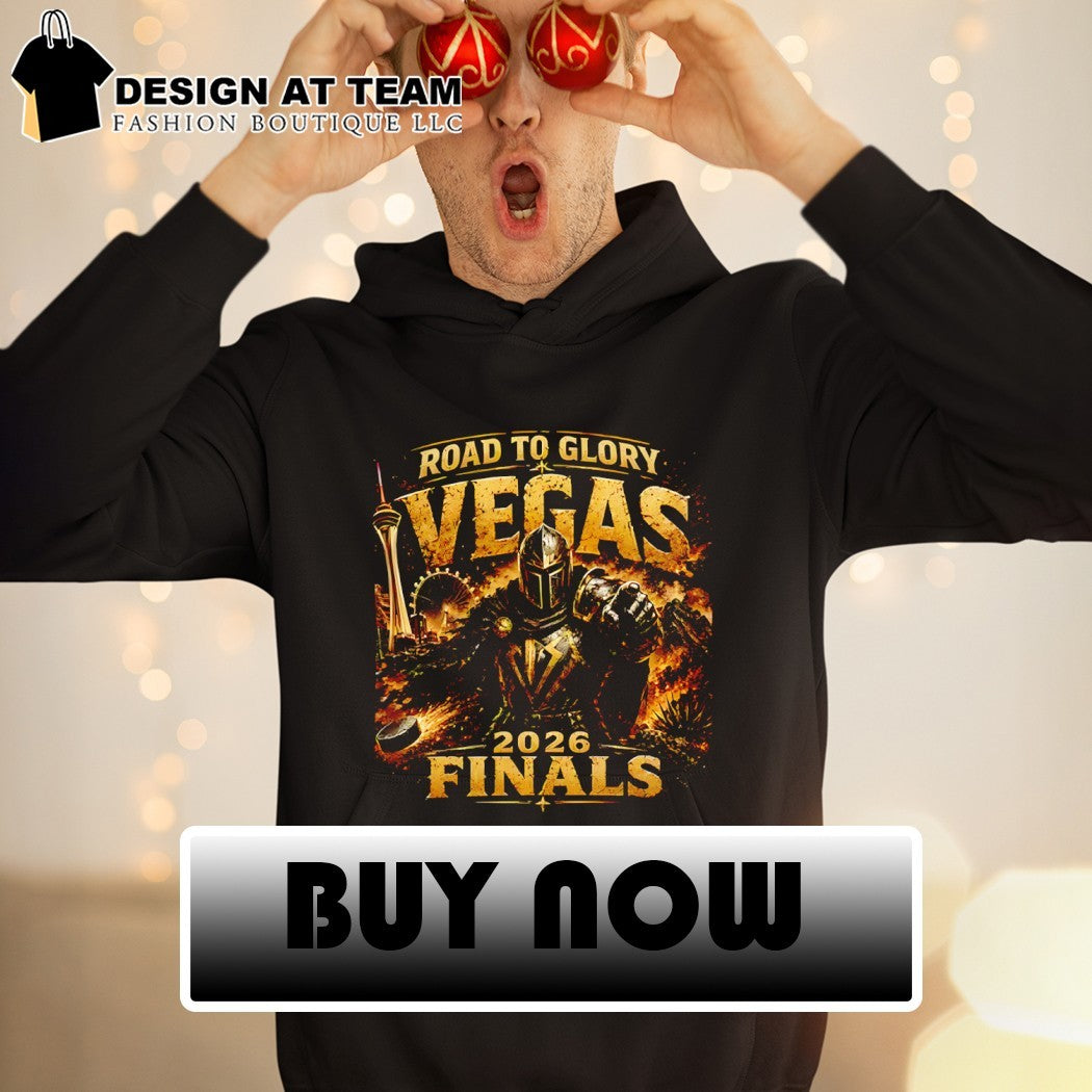 Road to Glory Vegas Golden Knights Hockey NHL 2026 Finals shirt