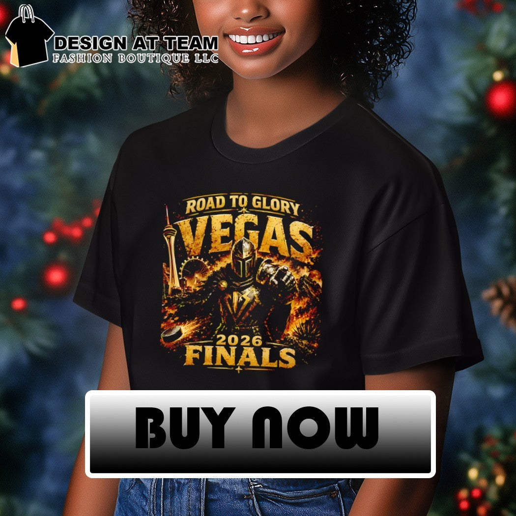 Road to Glory Vegas Golden Knights Hockey NHL 2026 Finals shirt