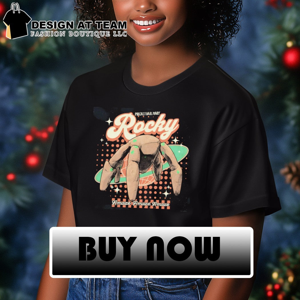 Rocky Project Hail Mary Alien Amaze Amaze Amaze vintage shirt