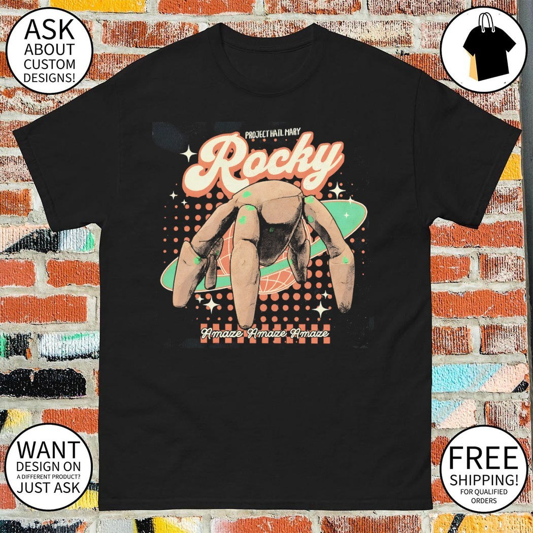 Rocky Project Hail Mary Alien Amaze Amaze Amaze vintage shirt