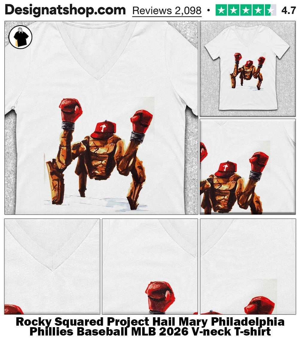 Rocky Squared Project Hail Mary Philadelphia Phillies Baseball MLB 2026 shirt