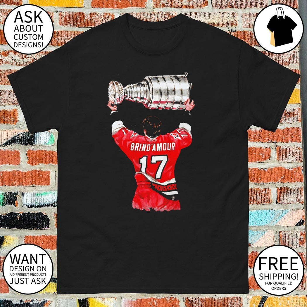 Rod Brind ‘Amour Carolina Hurricanes Hockey Player NHL lifting Stanley Cup 17 shirt