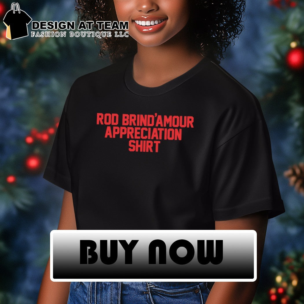 Rod Brind Amour The Alumni Group Red Appreciation shirt