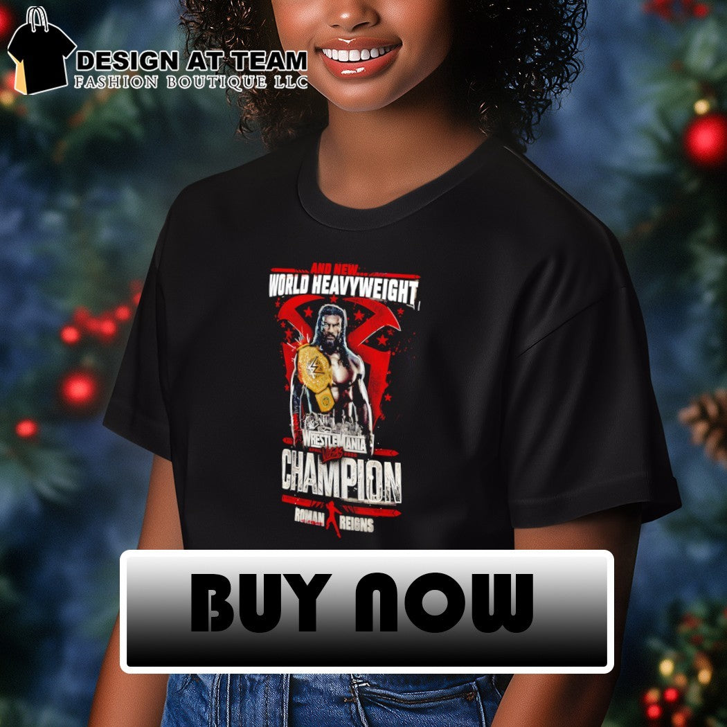Roman Reigns WrestleMania 42 Winner And New World Heavyweight Champion shirt