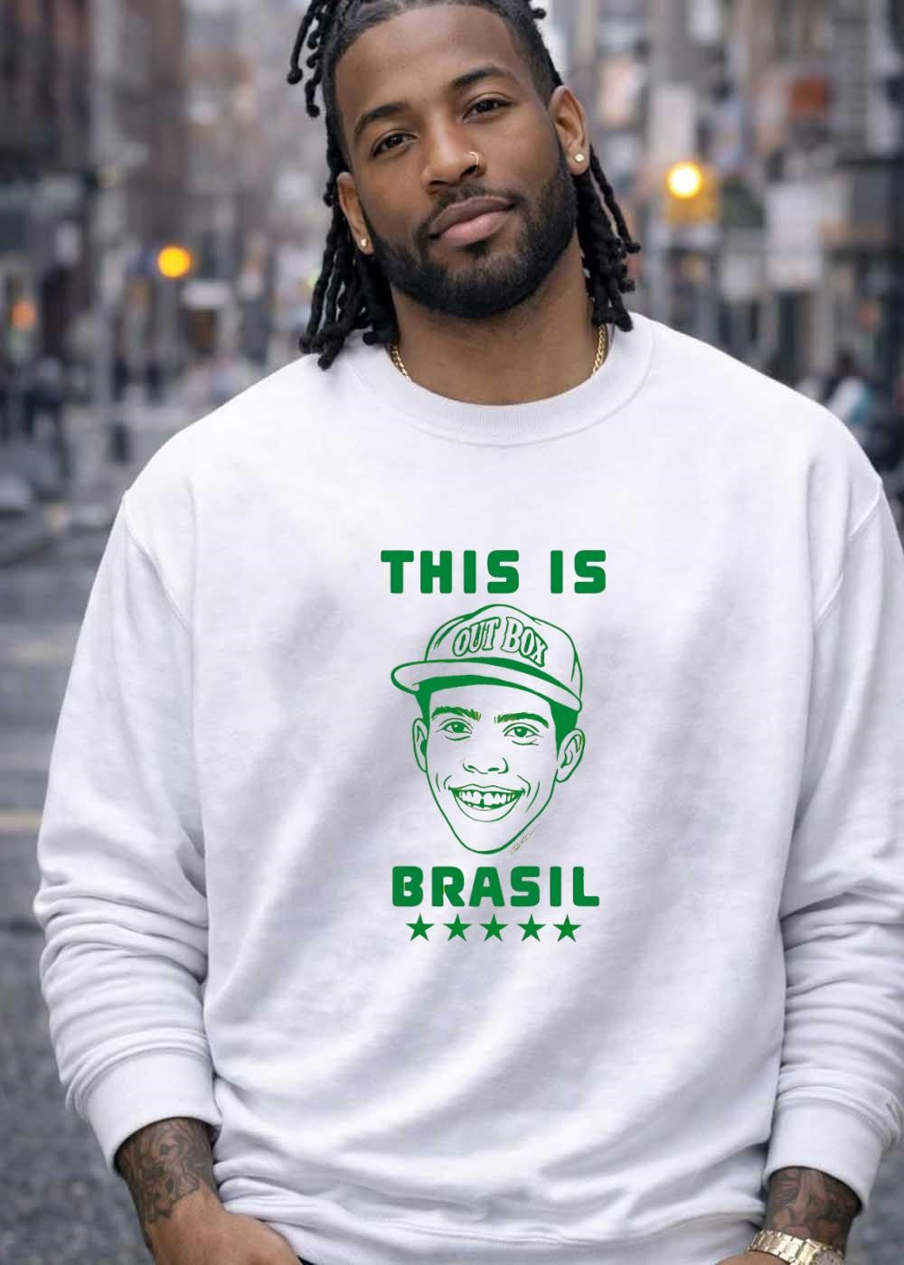 Ronaldo Nazario This Is Brasil Out Box Five Star T-Shirt
