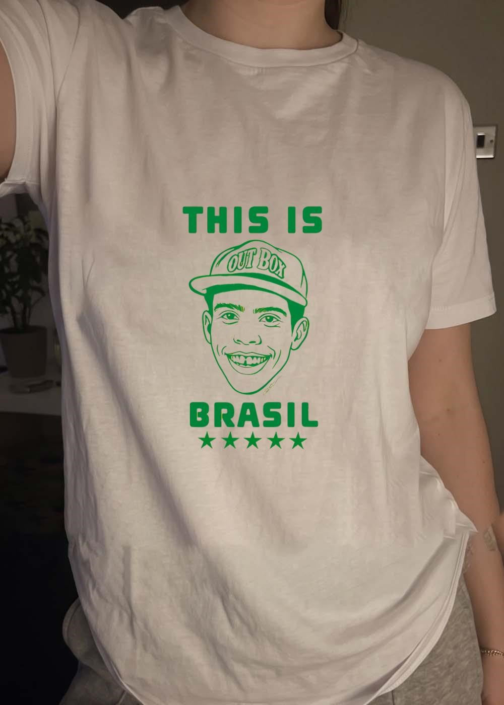 Ronaldo Nazario This Is Brasil Out Box Five Star T-Shirt