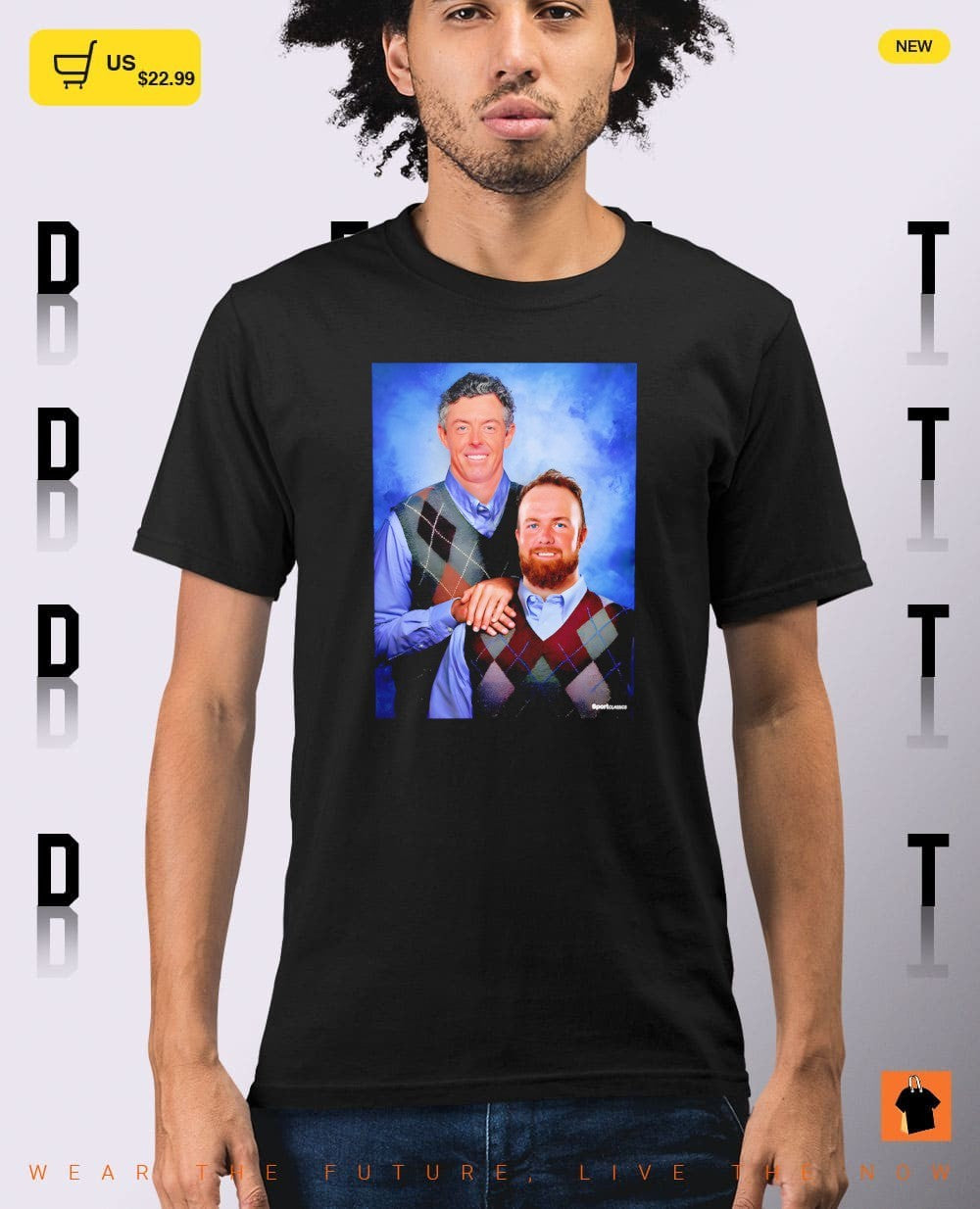 Rory McIlroy and Shane Lowry Golf Step Brothers parody vintage shirt