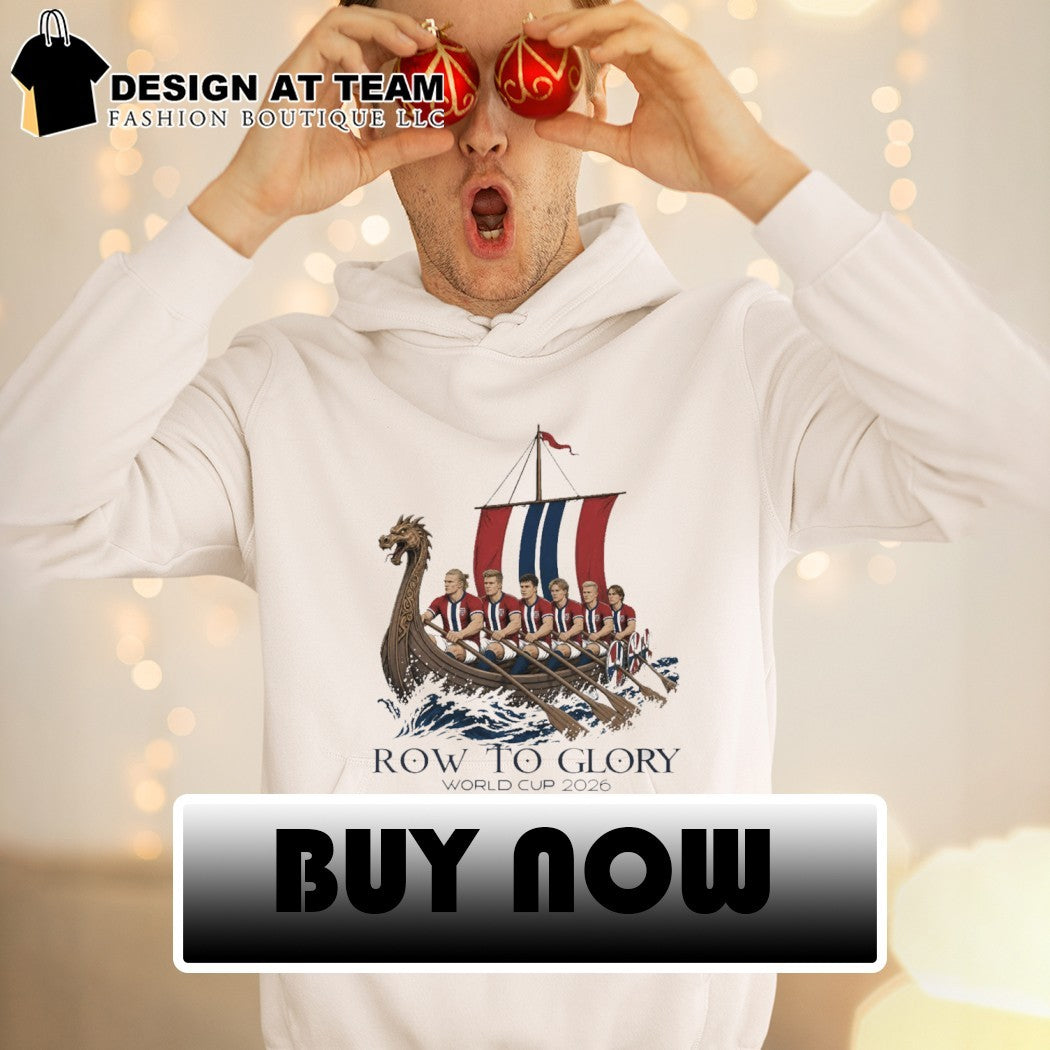 Row To Glory Viking Soccer Norway World Cup 2026 shirt