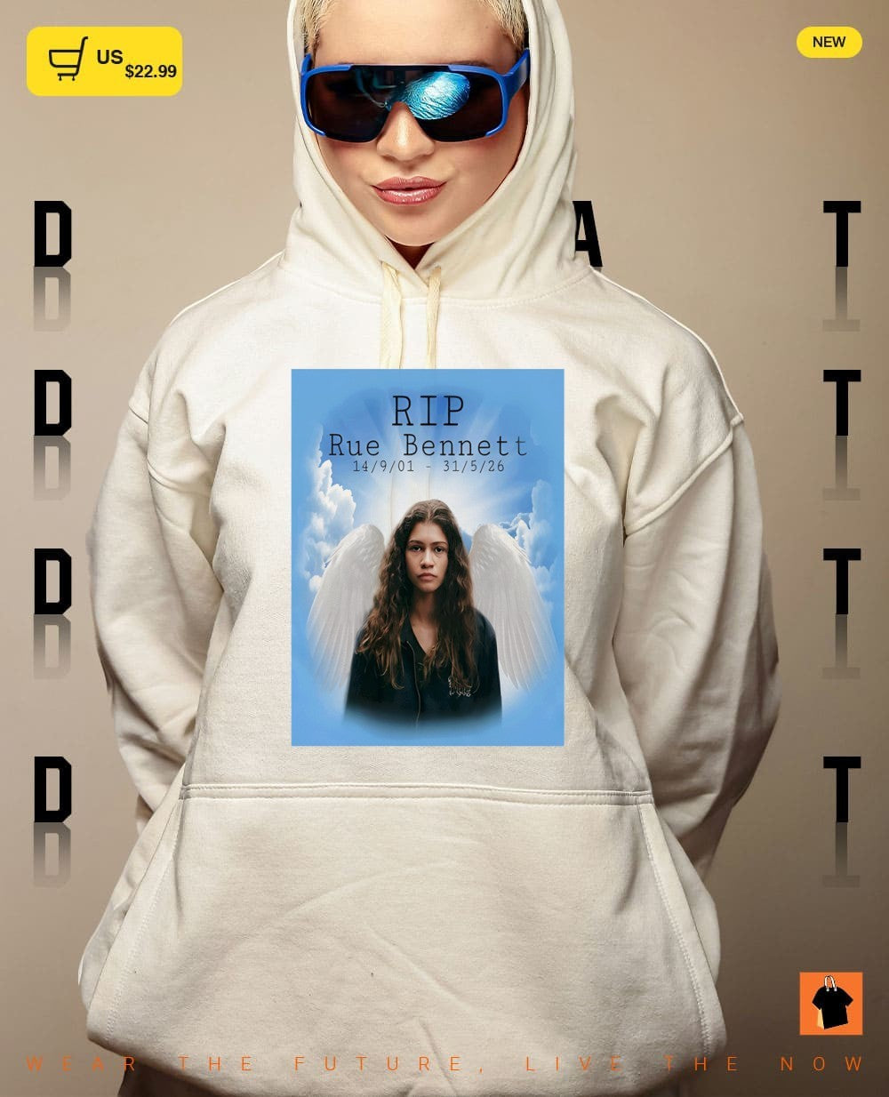 Rue Bennett HBO Euphoria RIP 14901 31526 vintage shirt