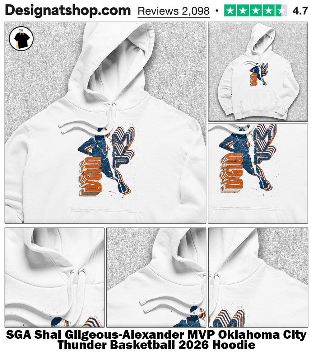 SGA Shai Gilgeous-Alexander MVP Oklahoma City Thunder Basketball 2026 shirt