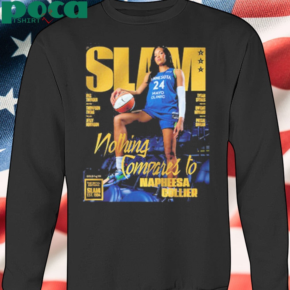 SLAM 257 Gold Medal Nothing Compares To Napheesa Collier Magazine Unisex T-Shirt